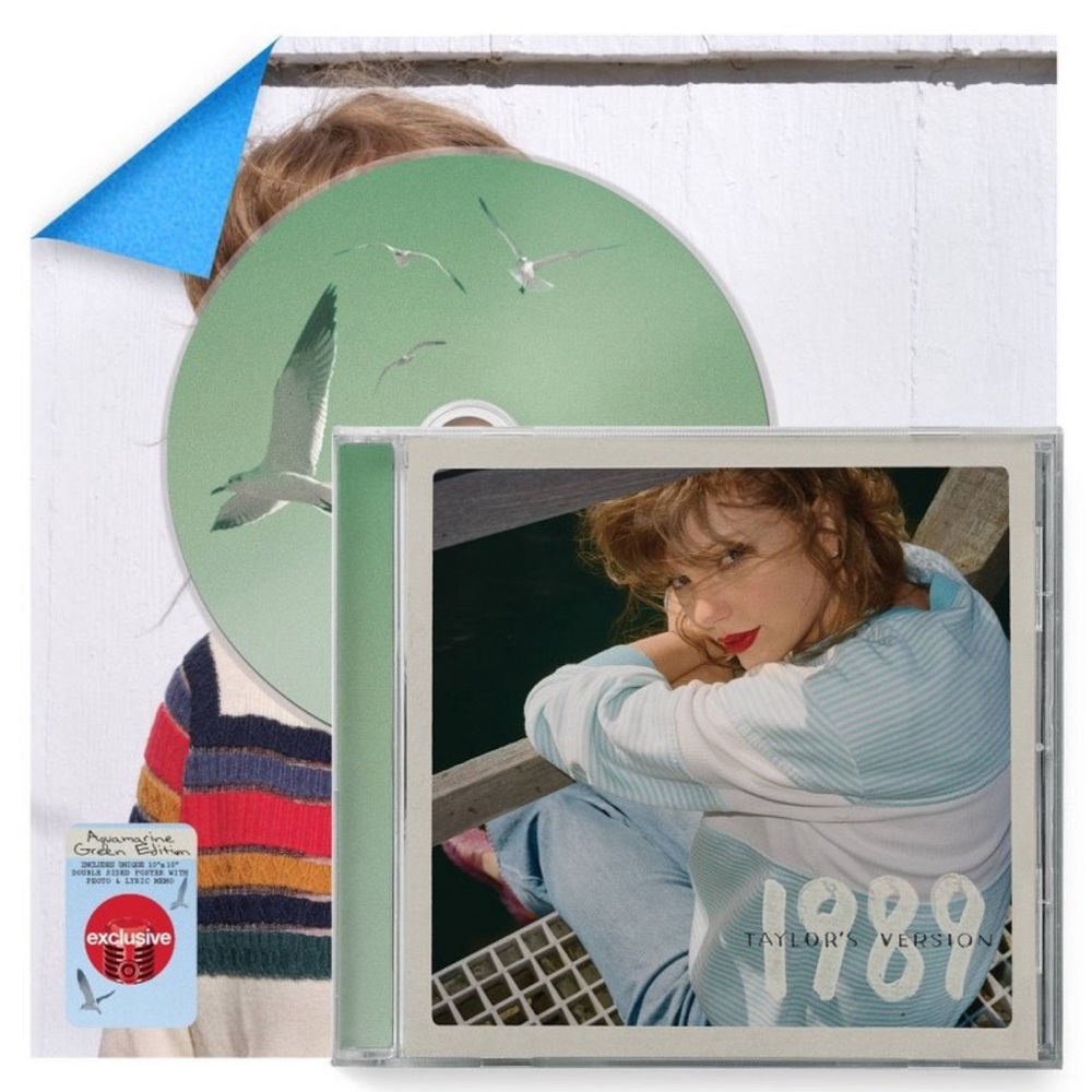 ⭐️Taylor Swift - 1989 Taylor's Version Aquamarine Green Target Exclusive NWT⭐️